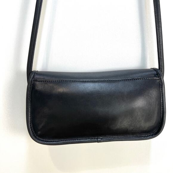 Coach Dinky Bag 9375 Leather Navy Blue Handbag Crossbody Purse - Picture 9 of 11